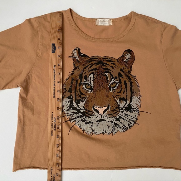 Alter’d State Tiger Cropped Tee Women’s XS, 100% cotton - Picture 4 of 8